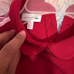 COPY - Lacoste girl dress NWOT